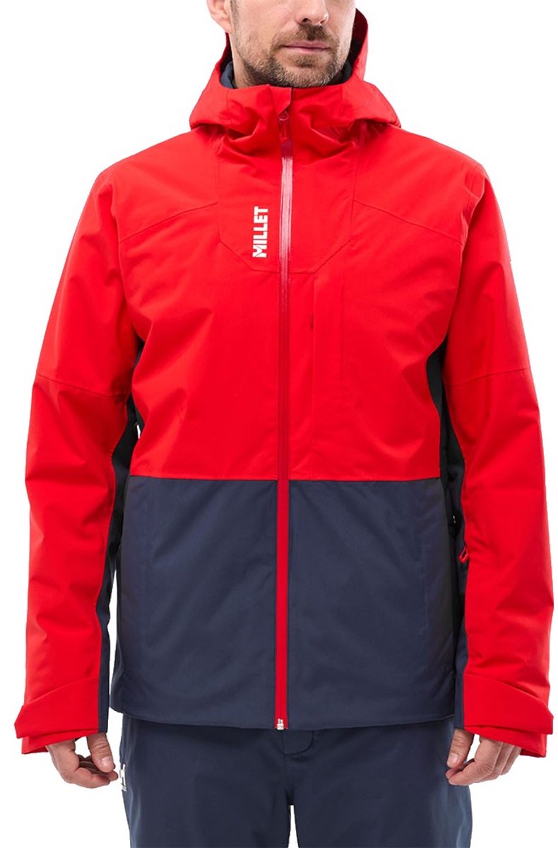 Millet Brevent Jas Rood L Man