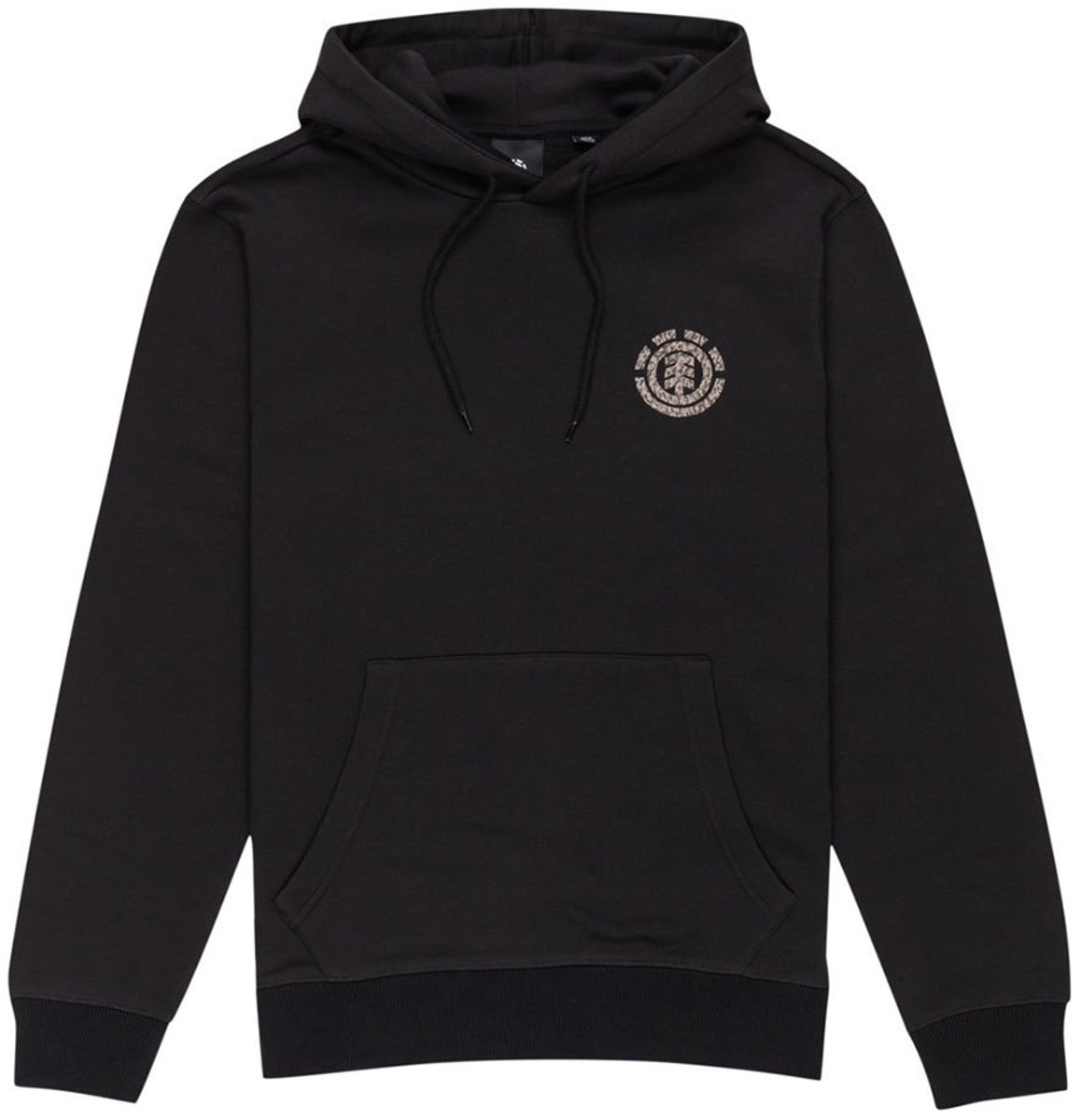 Element Rain Camo Hoodie S Man Zwart