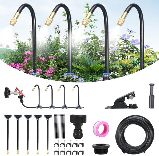 Druppelslang 1/2 inch - 15 m Tuinslang voor Efficiënt Tuinberegening Druppelslang 1/2 inch - 15 m Tuinslang voor Efficiënt Tuinberegening