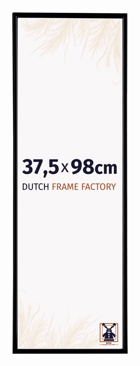 Dutch Frame Factory Fotolijst 37,5x98 cm - Kunststof - Zwart Mat - Easy