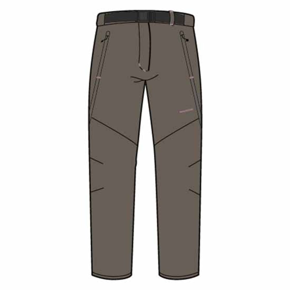 Trangoworld Flexa Broek Grijs L Vrouw