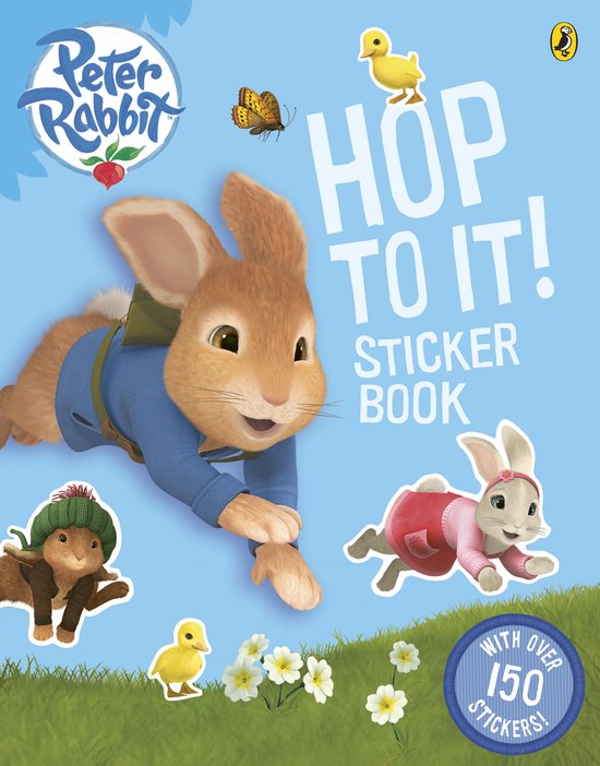 Hop To It Sticker Book - cover