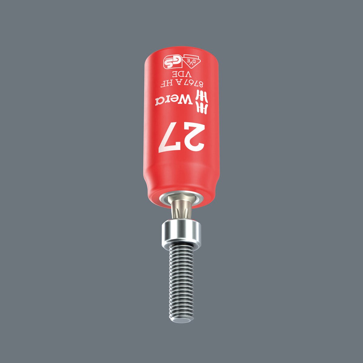 Steckschlüsseleinsatz 8767 A VDE HF 1/4 Zoll TX 27 L.36mm WERA