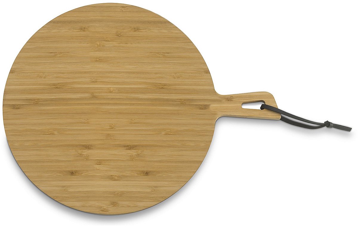 Kela Keuken - Cosma Serveerplank Bamboe Ø 32 cm - Bamboe - Bruin