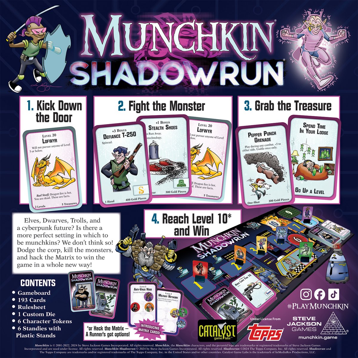 Munchkin: Shadowrun - Bordspel - Engels - Steve Jackson Games