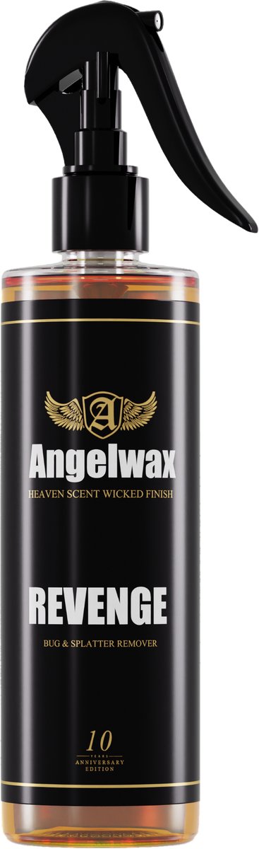 Angelwax Revenge bug & insect remover insecten verwijderaar 500ml - verwijderd effectief en hardnekkige insectenresten - veilig middel om te gebruiken op ieder oppervlak zoals lak, chroom en glas