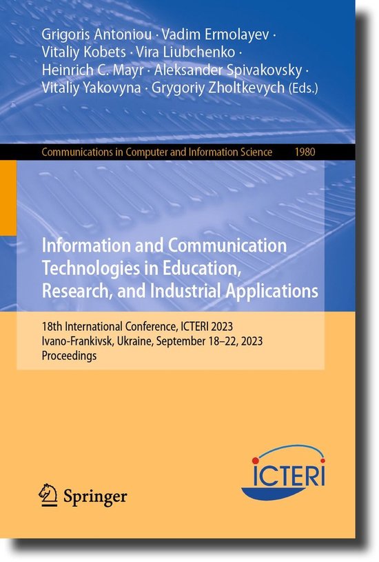 Springer Nature Proceedings Computer Science - Information a ... - cover