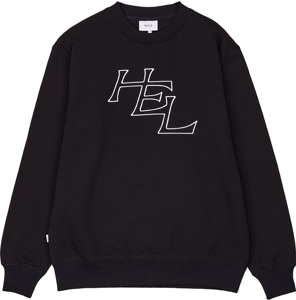 Makia Borough Sweatshirt Zwart M Man