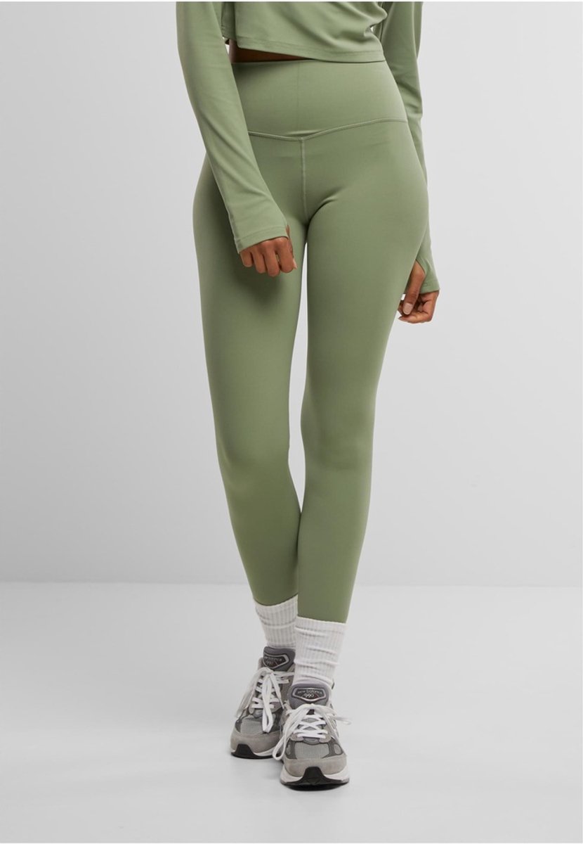 Urban Classics Ladies Sports Leggings Leggings L Polyamide Groen