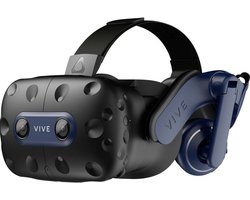 HTC Vive Pro 2 Full Kit - VR headset met controller(s), headset bedraad, Kabels, Tracking stations - Paars, Zwart
