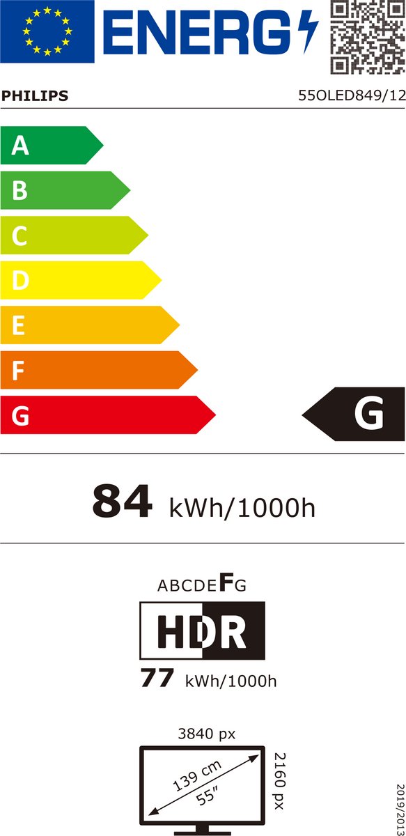 Philips 55OLED849/12 - 55 inch - 4K OLED - 2024 - afbeelding 2