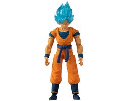 Bandai Dragon Ball actiefiguur Blue Goku - Anime speelgoed.