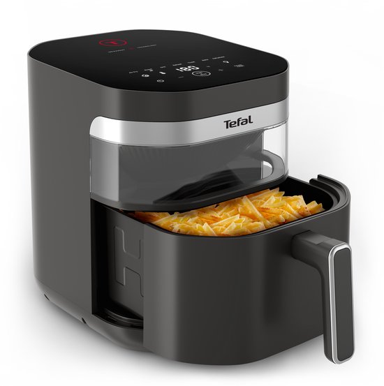 Tefal Infrared EY832H Airfryer 7L 2020W Donkergrijs