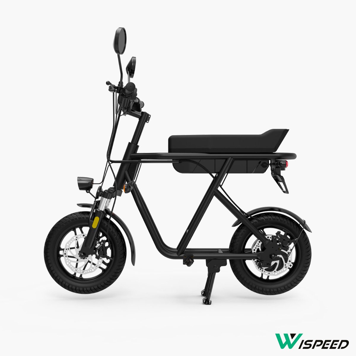 Wispeed Wimob Scoot Elektrische Scooter 25 km/u met LED - afbeelding 2