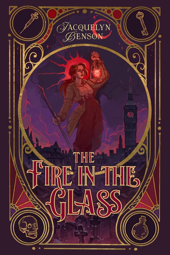 The London Charismatics 1 - The Fire in the Glass - cover