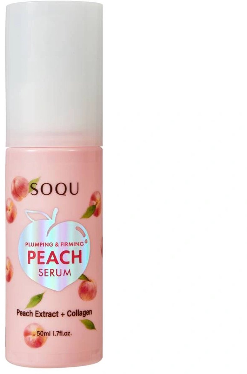 Soqu Plumping and Firming Peach Serum / Verstevigend en verstevigend perzik serum 50 ml