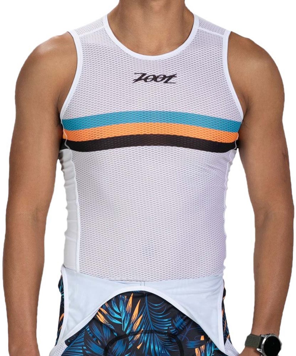 Zoot Ltd Cycle Mouwloos Basislaag Grijs S Man