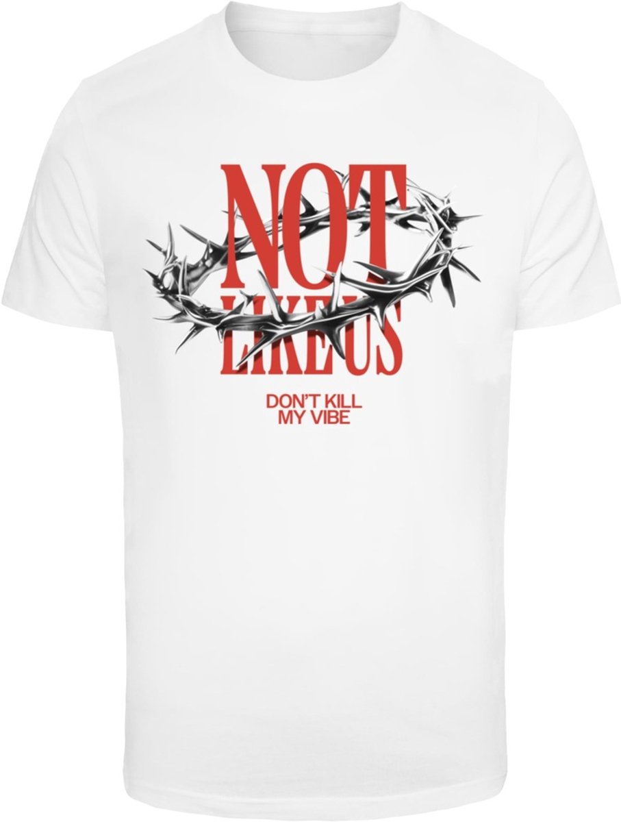 Mister Tee Crown Of Thorns Tee Wit