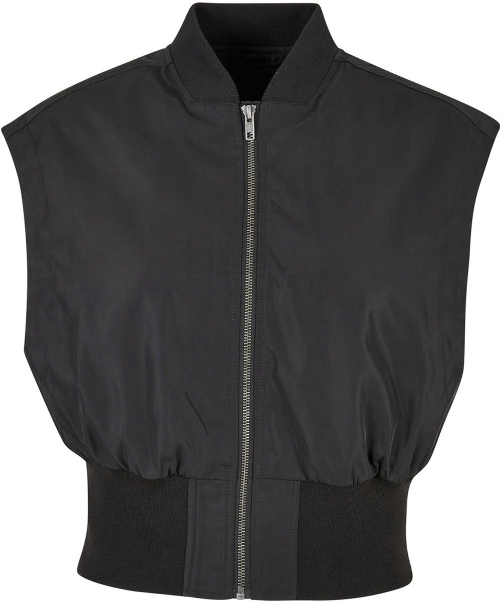 Urban Classics Recycled Short Bomber Vest Mouwloos jacket 5XL Zwart