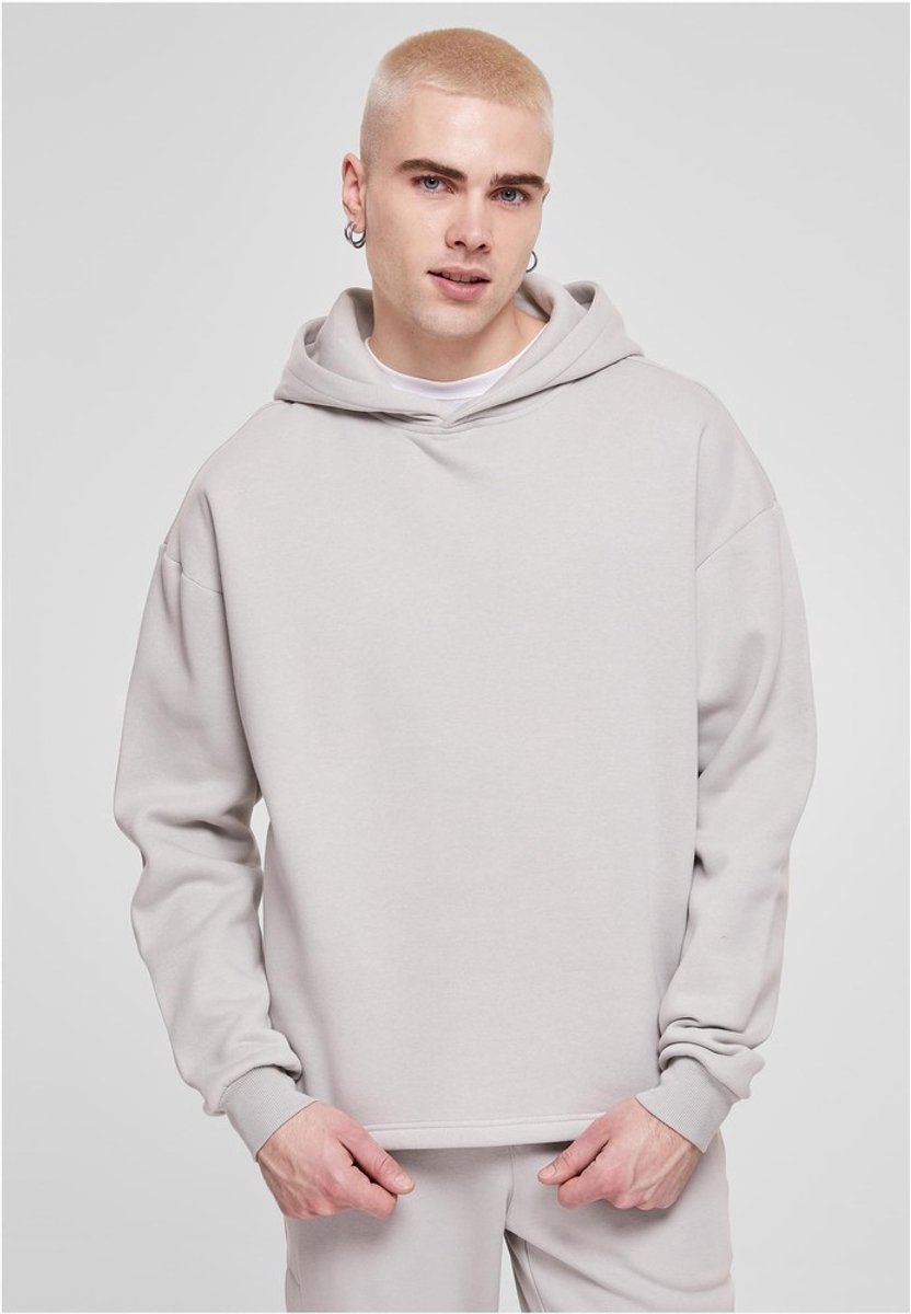 Urban Classics Organic Loose Hoodie Trui met capuchon L Katoen Urban Fashion Zwart