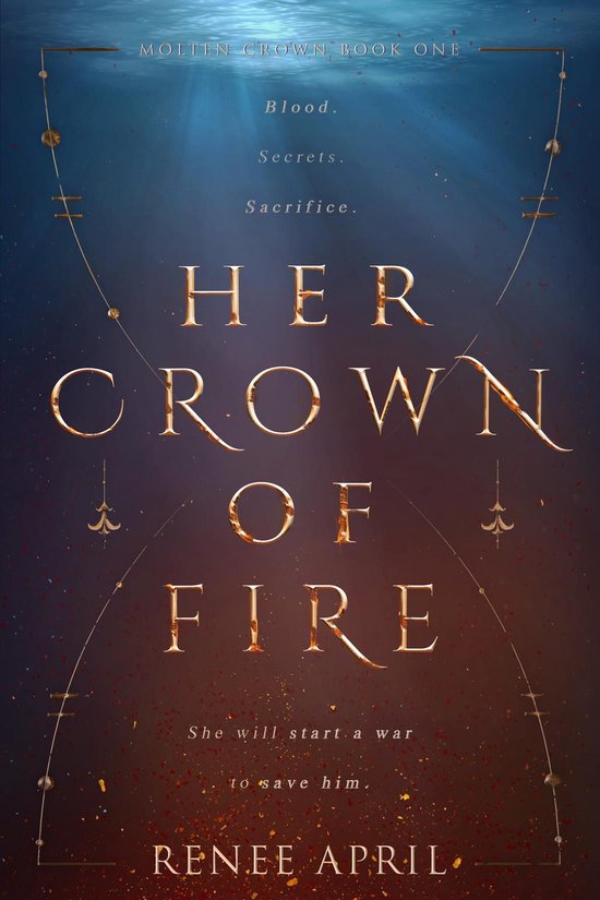 Molten Crown 1 - Her Crown of Fire - cover