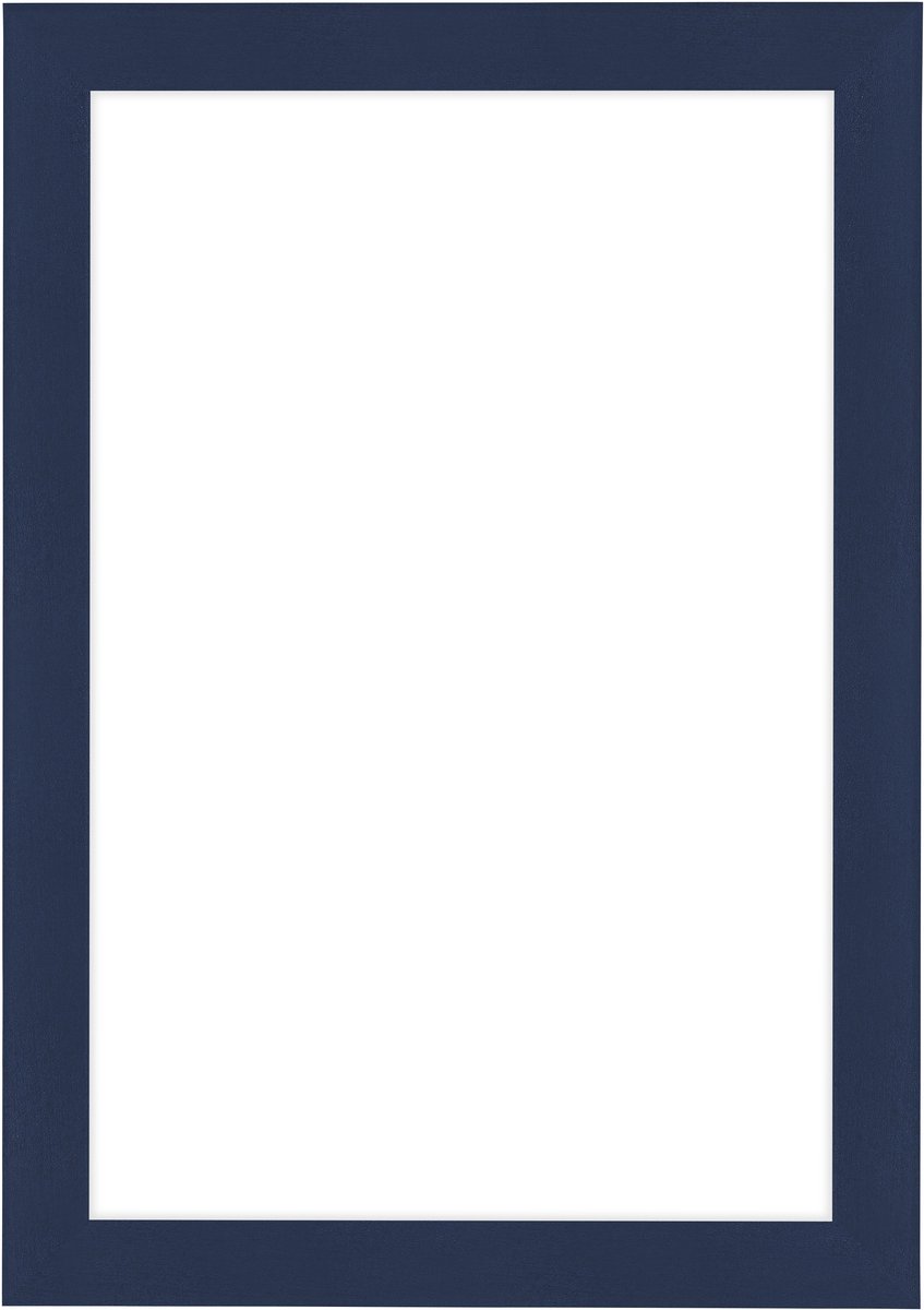 Fotolijst 62x93 cm - MDF - Donkerblauw Geveegd - Colonia