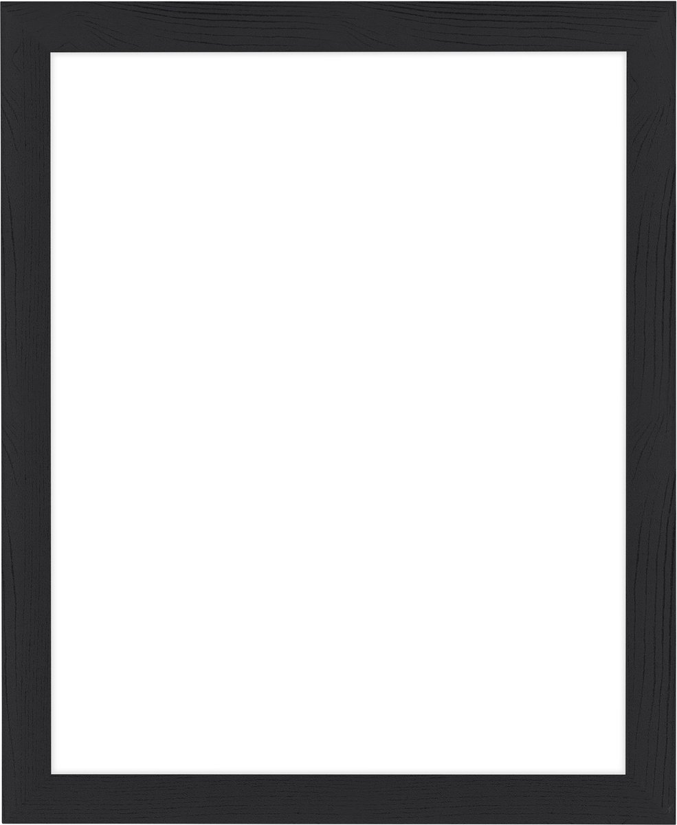 Dutch Frame Factory Fotolijst 70x90 cm - MDF - Zwart Houtnerf - Colonia