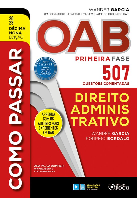 Como Passar - Como passar OAB - Direito Administrativo - cover
