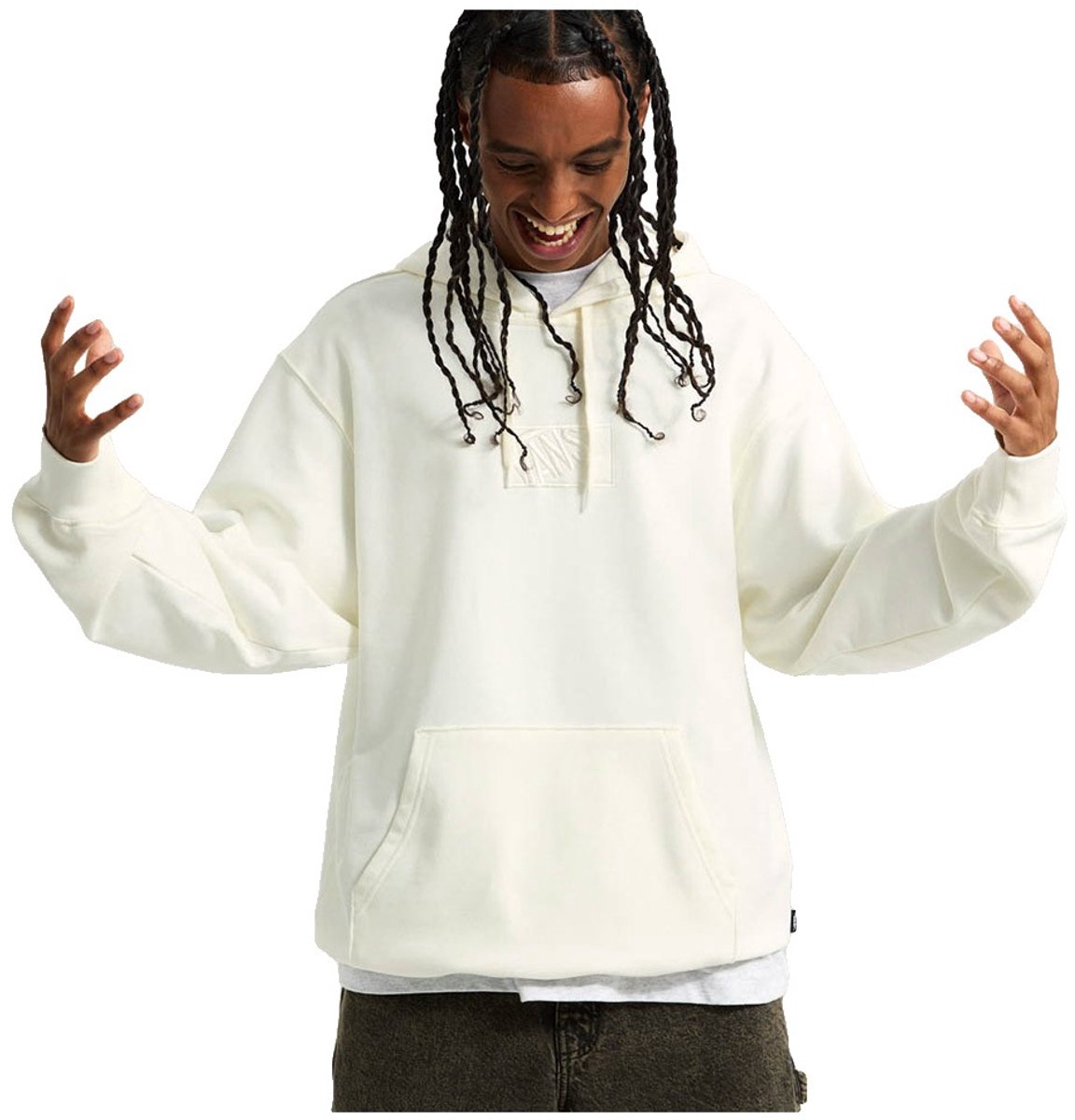 Vans Blocked Box Po Hoodie XL Man Marshmallow