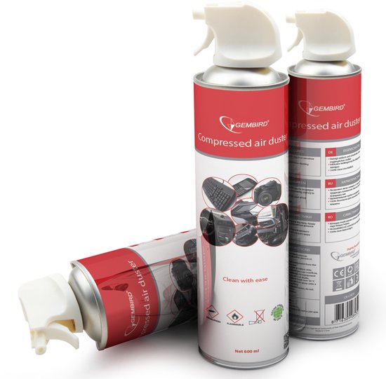 Gembird CK-CAD4 - Spuitbus met perslucht , 600 ml