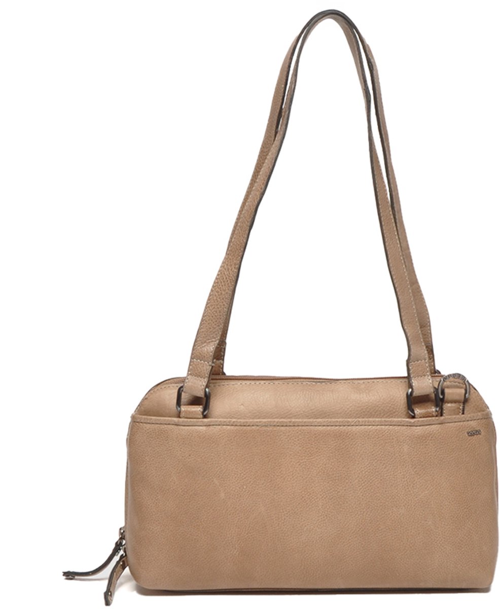 Berba | Lucca | Schoudertas | Crossbody | Dames | Taupe | Beige | Leer