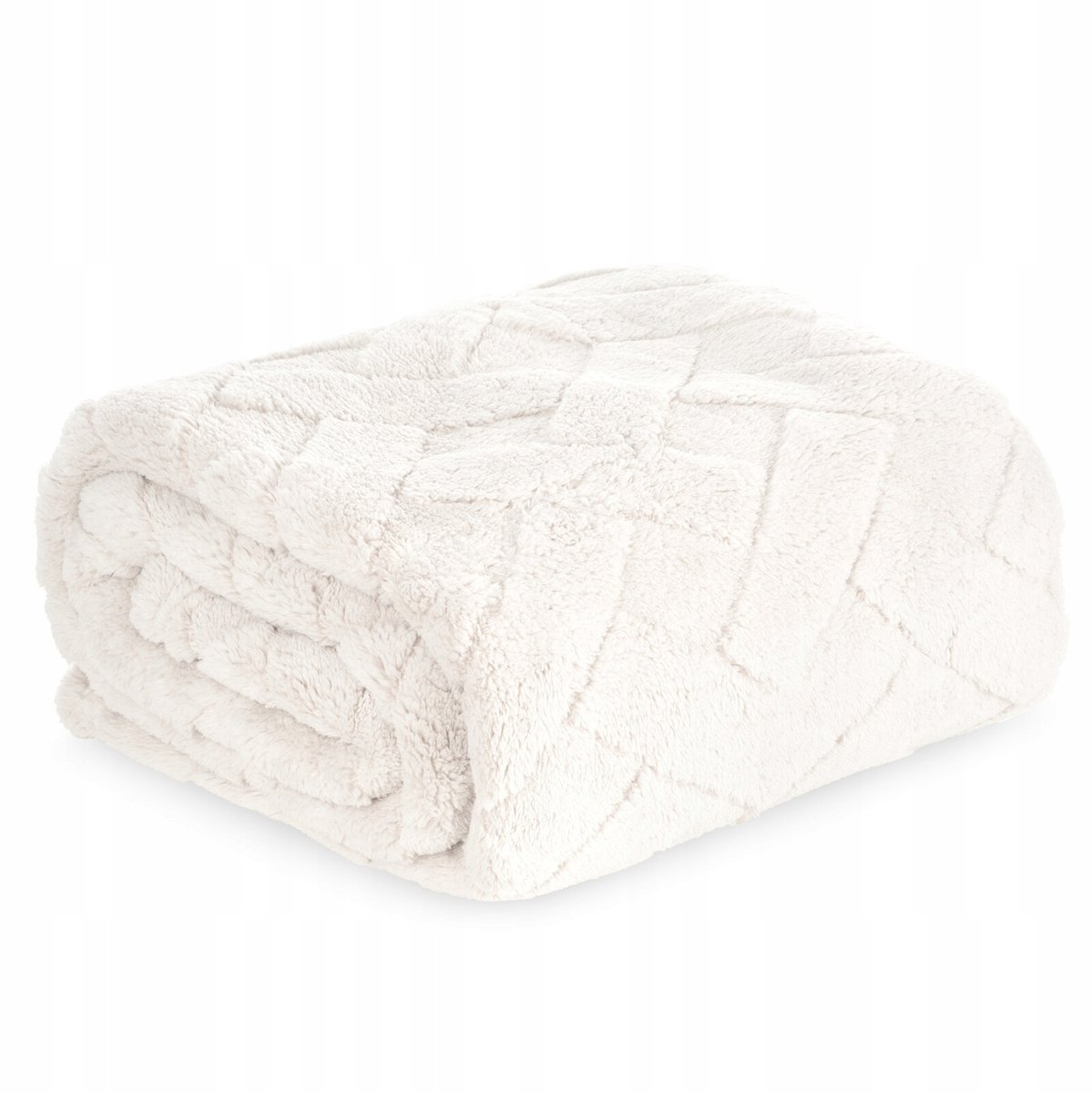 Zachte Microvezel Dekenset 170x210 + 2x 70x160 - Crème
