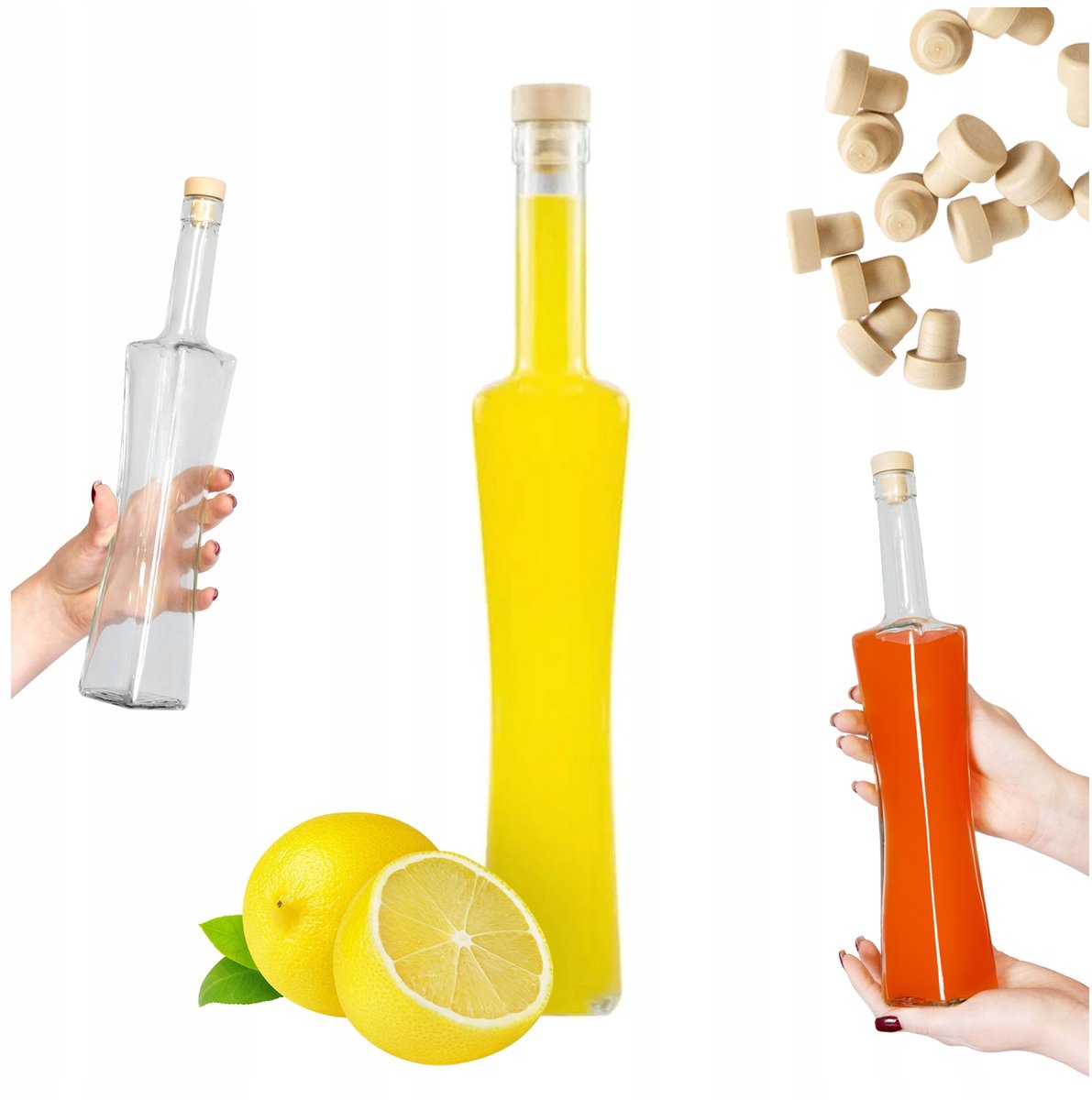 Magnum Quadra Glazen Fles 500ml - Ideaal voor Dranken