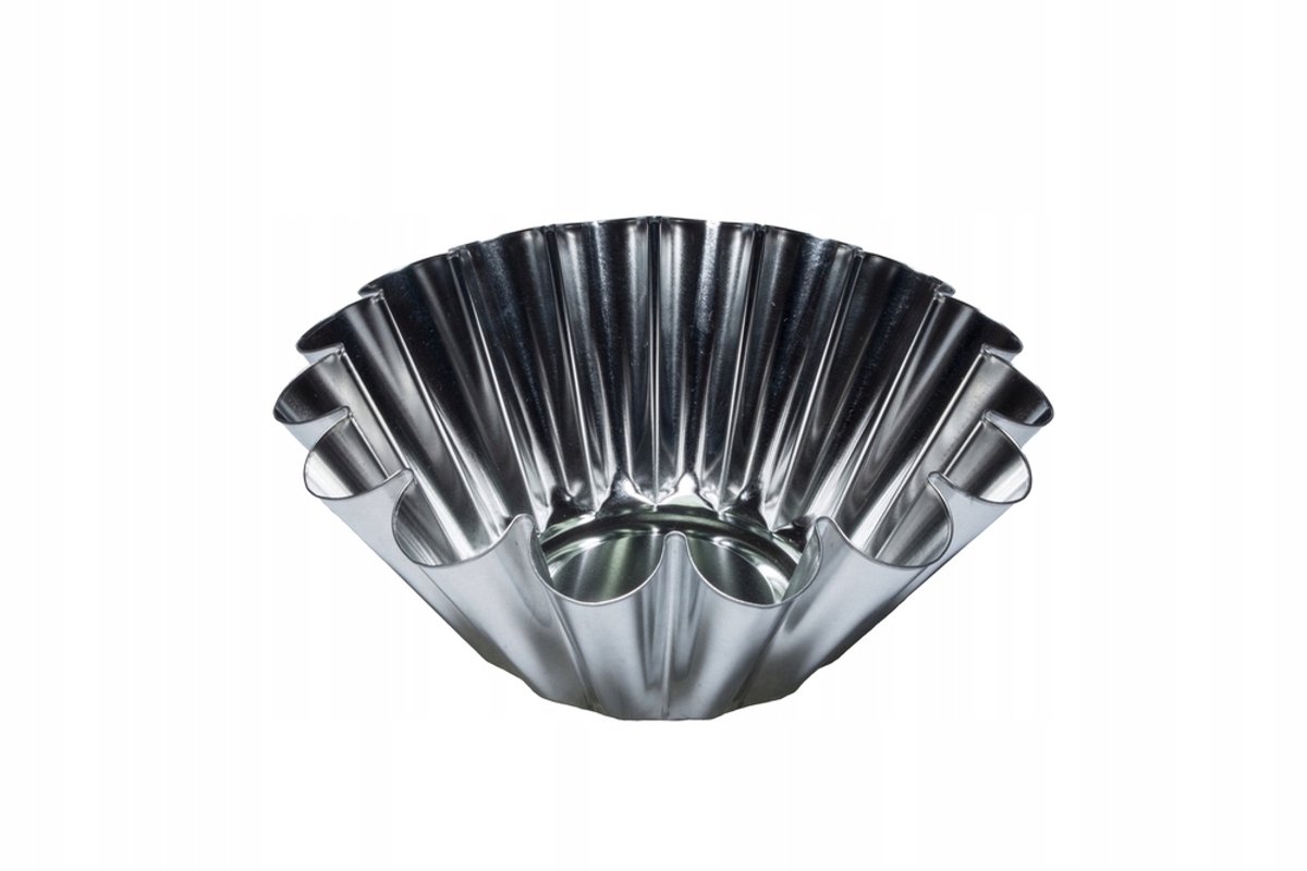 Krumme Bakvorm 16cm - Metaal, Hoogte 6cm
