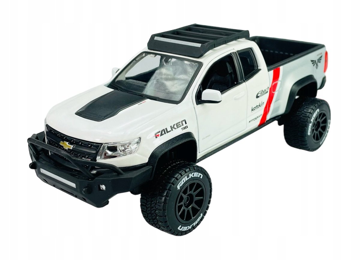 Maisto 1:27 '17 Chevrolet Colorado ZR2 Offroad Modelauto Wit