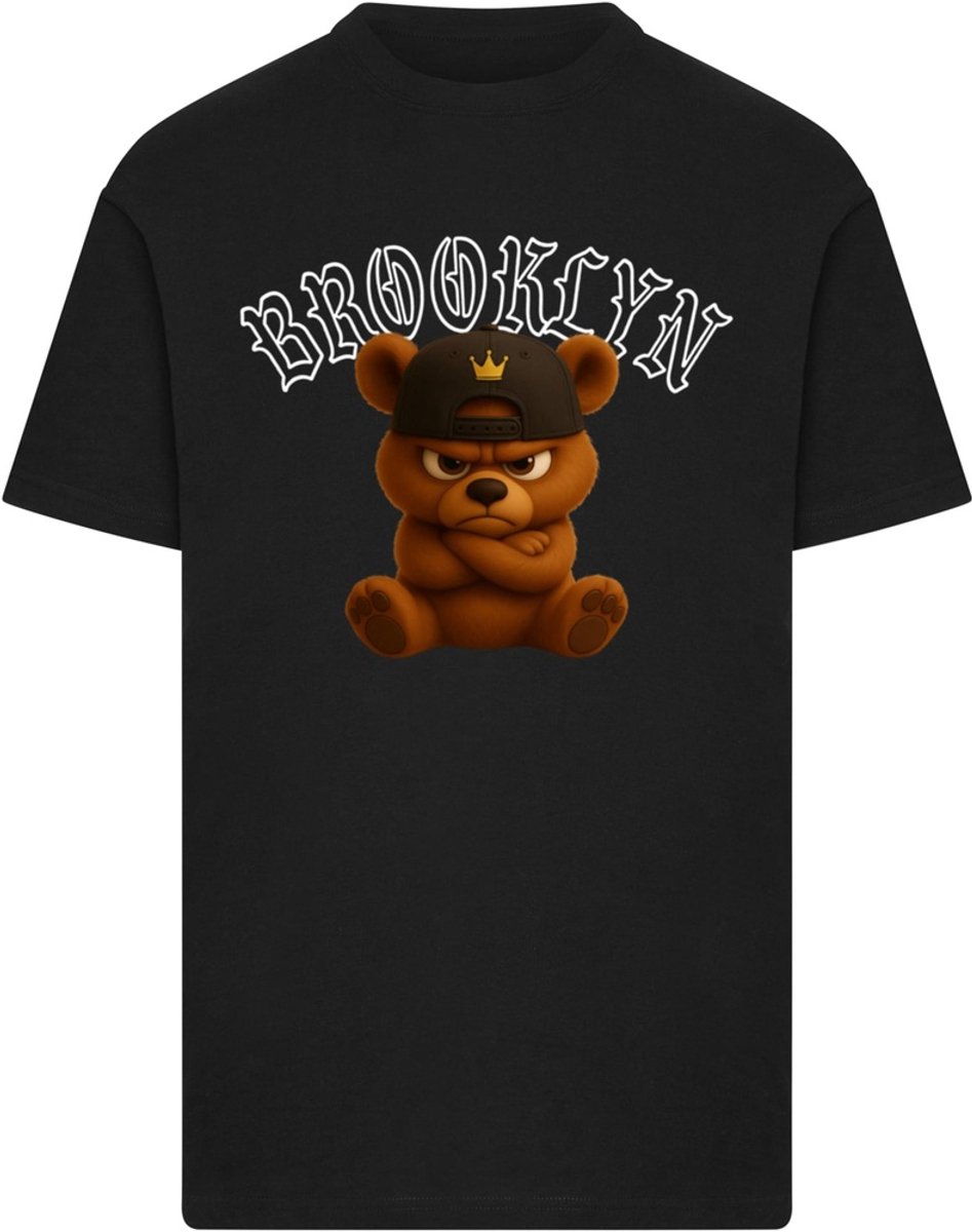Mister Tee Brooklyn Born Legend Heren Tshirt 3XL Zwart
