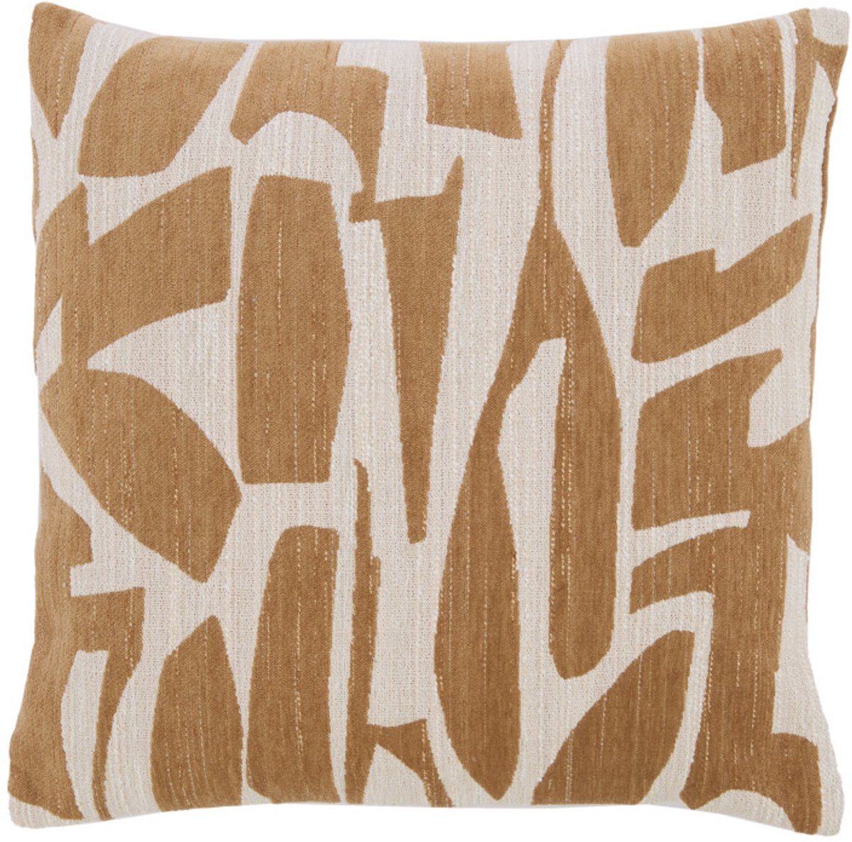 Sierkussen PEORIA - Ø45x10 cm - Geel