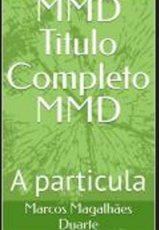 Mmd Titulo Completo Mmd - cover