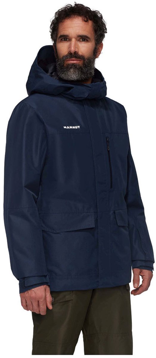 Mammut Fall Line Hardshell Thermo Jas Blauw L Man