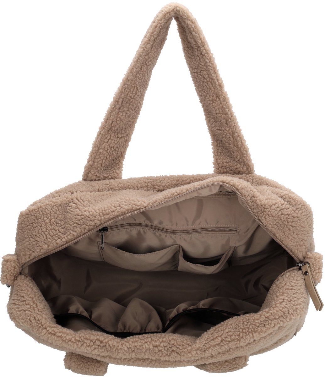 Beagles Lugo Luiertas - Teddy - Shopper - Baby - Mama Tas - Verschoningstas - Diaper Bag - Taupe thumbnail 4