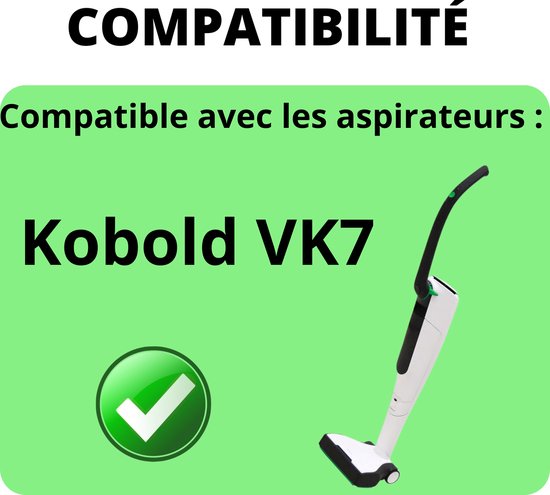 6Pcs Saco De Pó 1 Pacote De Ambientador Perfumado Para Vorwerk Kobold Vk200 Fp200 Mrkean 6922100313061