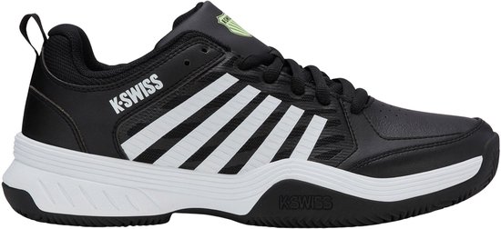 K-Swiss Court Chasseur schoenen heren black white K-Swiss Court Chasseur schoenen heren black white