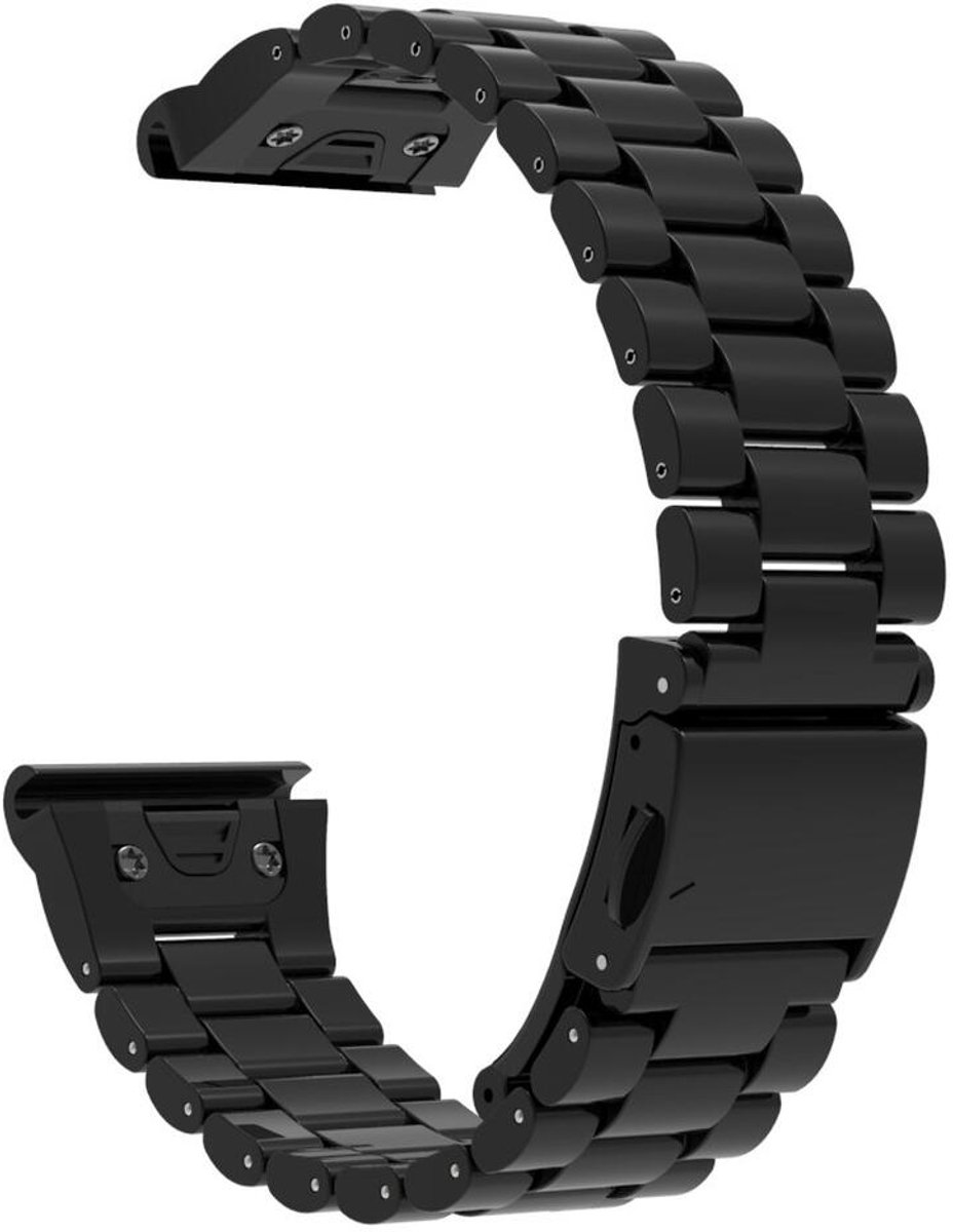 Universeel Garmin Quickfit 22MM Bandje Kunststof Zwart