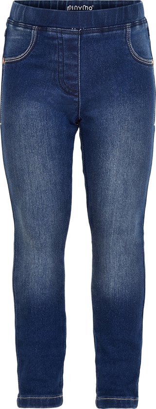 MINYMO Jeans Power Stretch Slim Fit Per Bambini E Ragazzi: Morbidi, Con Elastico In Vita, Qualità Danese, Taglie 80-140 - 6