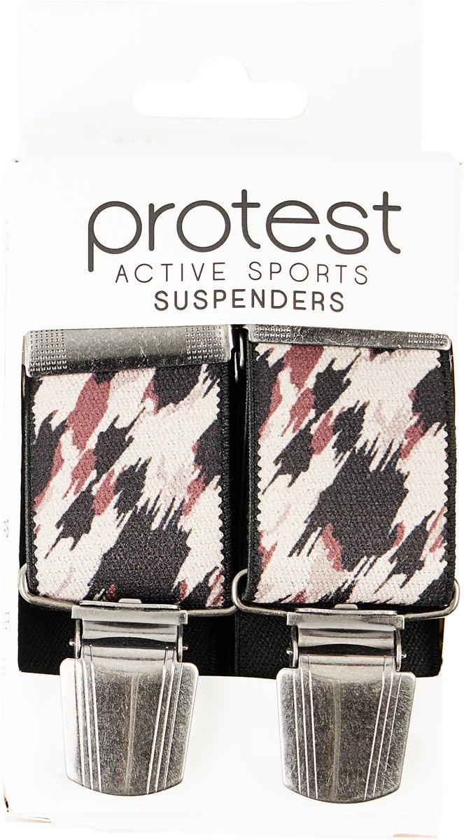 Protest Prtneski - Bretels Dames - Panterprint - Stretch - Clipsluiting