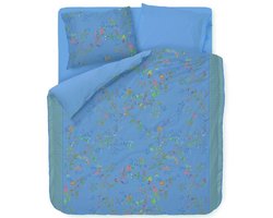 Pip Studio Bustani dekbedovertrek - Lits-Jumeaux XL - 260 x 200/220 cm - Blauw