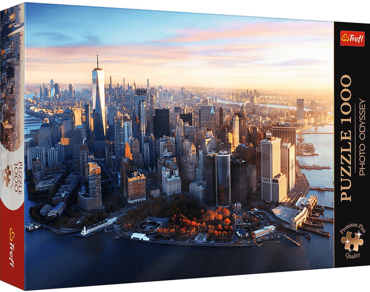 Trefl legpuzzel Manhattan New York - Premium Plus 1000 stukjes.
