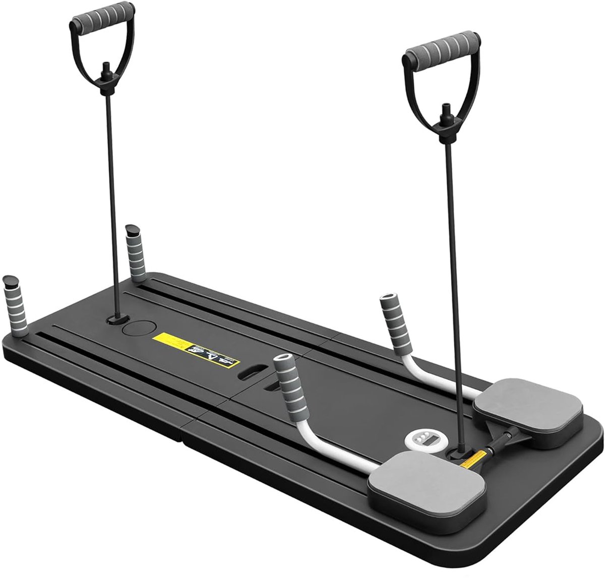 Fitby Pilates Board - Pilates - Pilates Reformer - Pilates set - Buikspiertrainers - Multifunctioneel - Opvouwbaar - 8-in-1 - Zwart - Fitby - €49,95