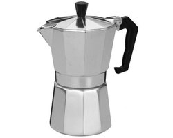 Excellent Houseware Moka Percolator - koffiemaker - voor 3 kopjes - Koffiezetapparaat - Italiaanse koffiezetter