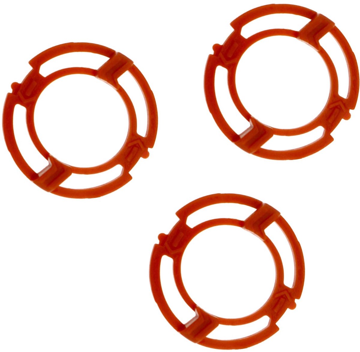 Scheerkop Blade Retaining Rings Lock-Ring Elektrisch Scheerapparaat Blade Compatibel met S9000 RQ12 S7000 Serie Set van 3